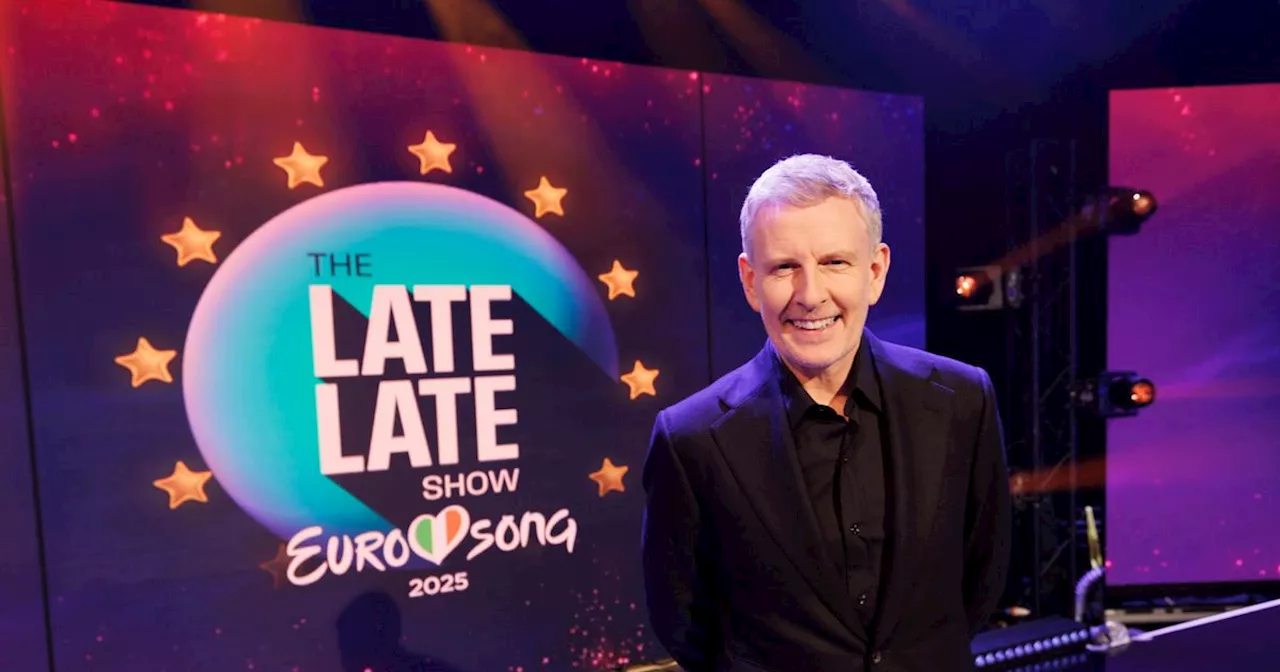 Patrick Kielty Teases Set Changes for The Late Late Show Eurosong Special