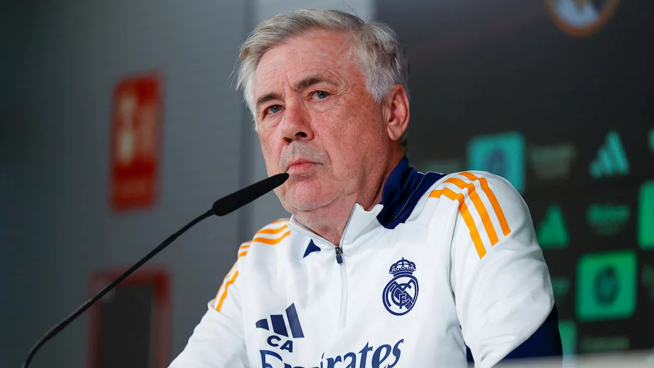 Ancelotti responde a Tebas: 'Puede quedarse tranquilo, en el Madrid nadie ha perdido la cabeza'