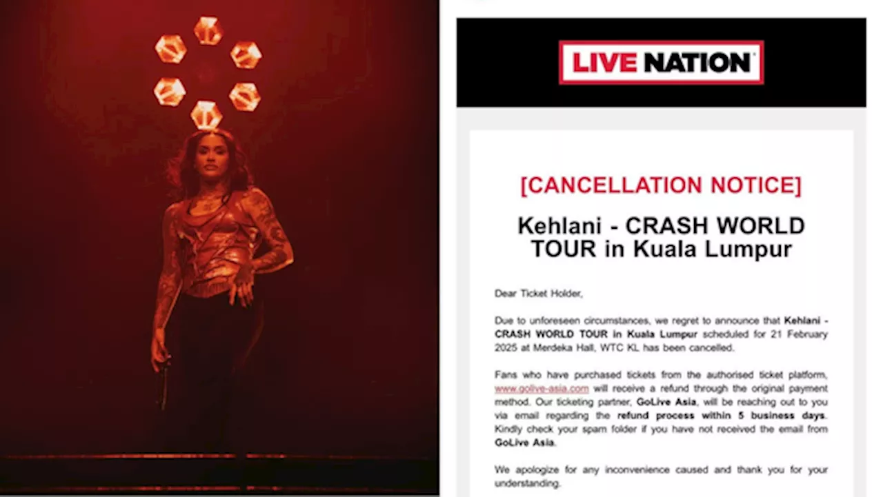 Kehlani's Kuala Lumpur Concert Cancelled Due to 'Unforeseen Circumstances'