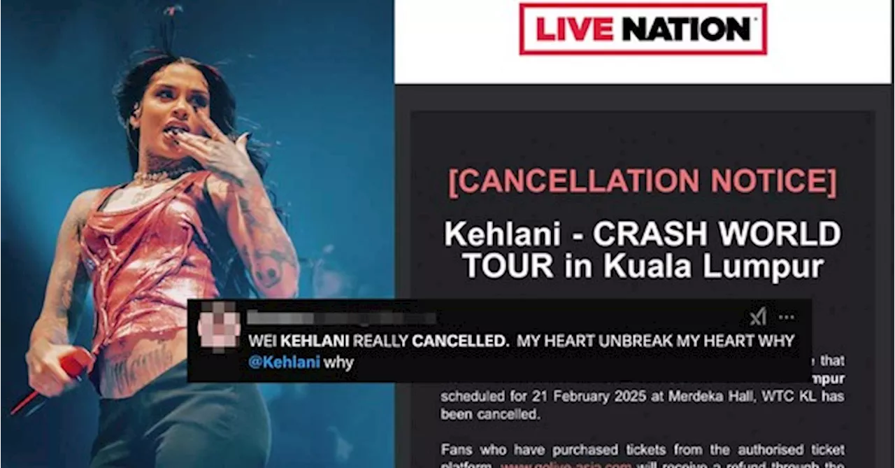 Kehlani's Kuala Lumpur Concert Cancelled 'Due to Unforeseen Circumstances'