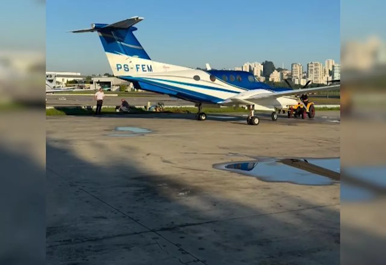 Aeronave cai em São Paulo, duas pessoas morrem