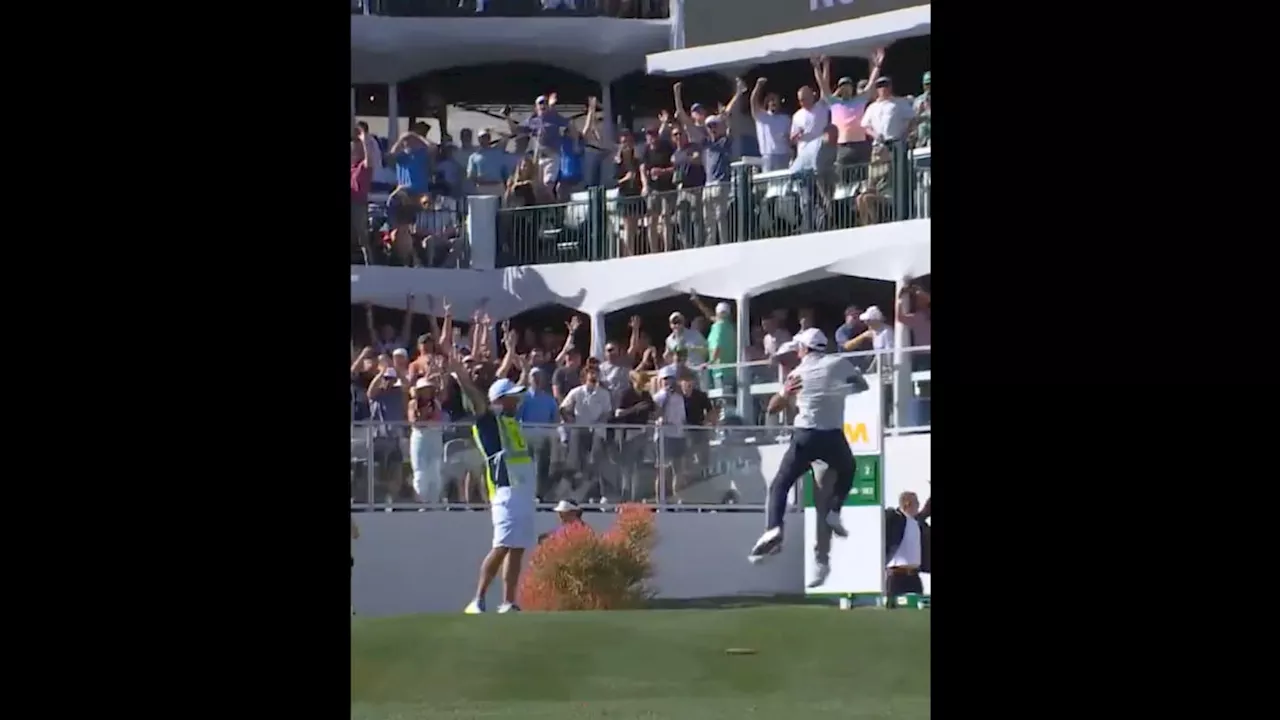 Emiliano Grillo Sinks Hole-in-One at Electric No. 16