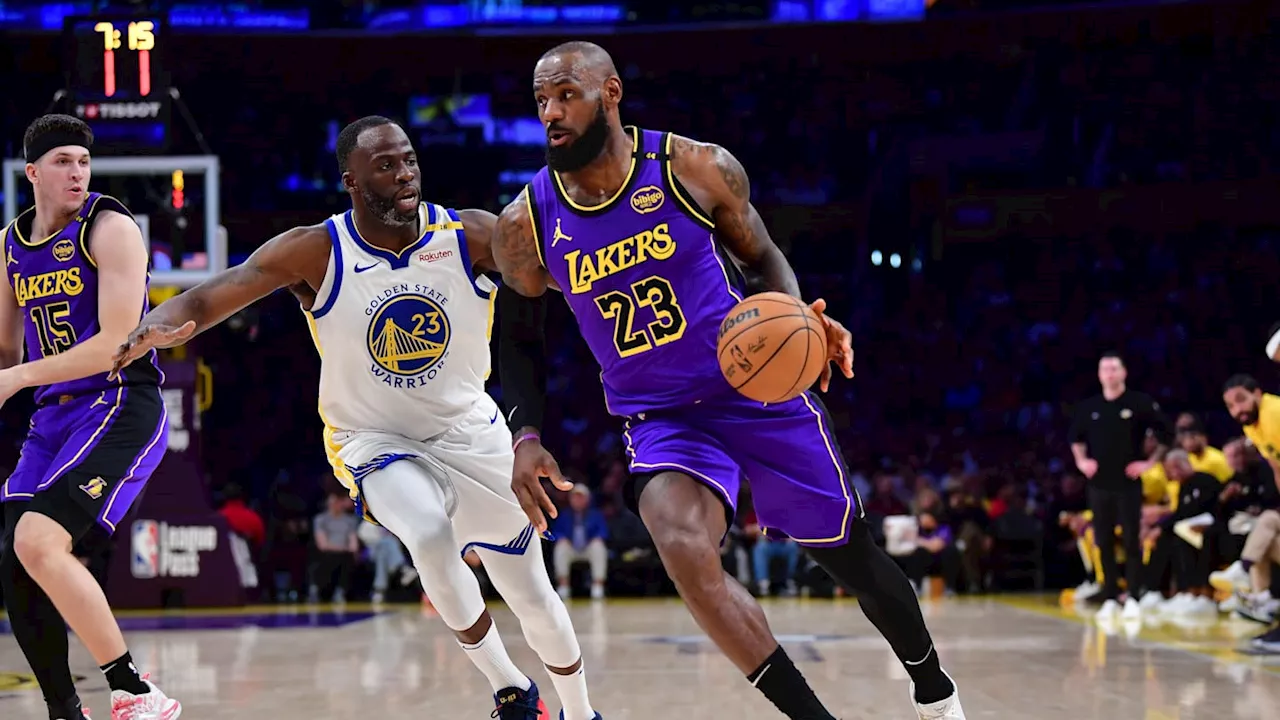 LeBron James' Logo Three-Pointer Leads Lakers to Dominate Warriors