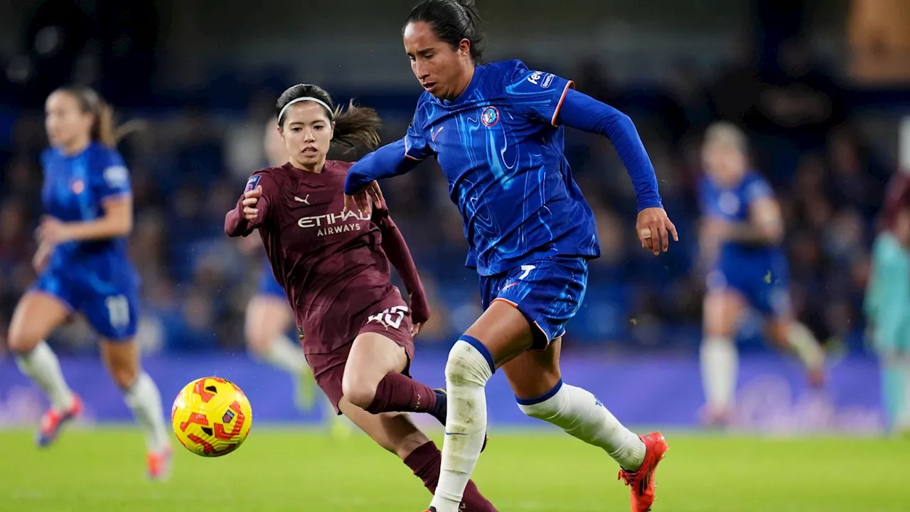 Chelsea to Face Manchester City in Women's Champions League Quarter-finals