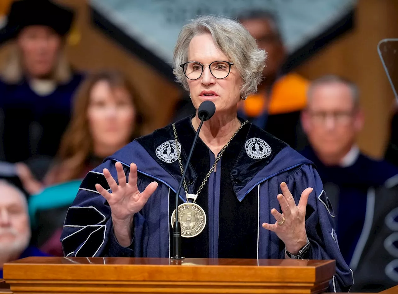 Utah State University president suddenly quits after embattled tenure, says she plans to leave state