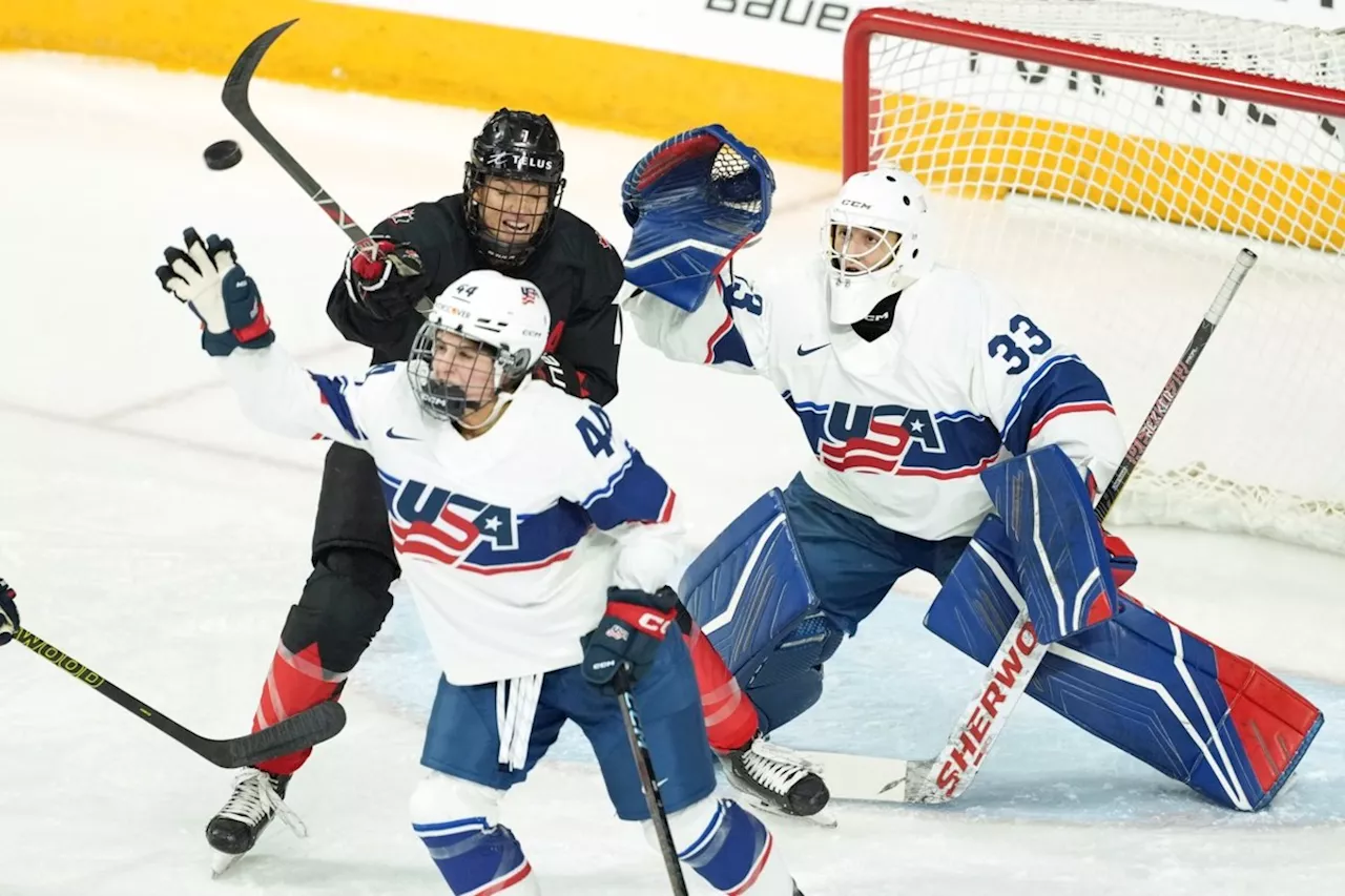 United States edges Canada 2-1 in a shootout to even women's hockey Rivalry Series