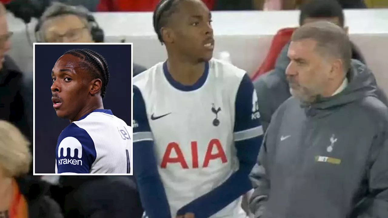 Fans have already made their minds up on Mathys Tel after 45 minutes in a Tottenham shirt