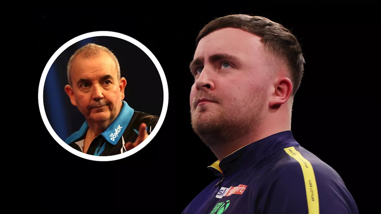 Luke Littler didn't hesitate when asked how a dream matchup with Phil Taylor would go'