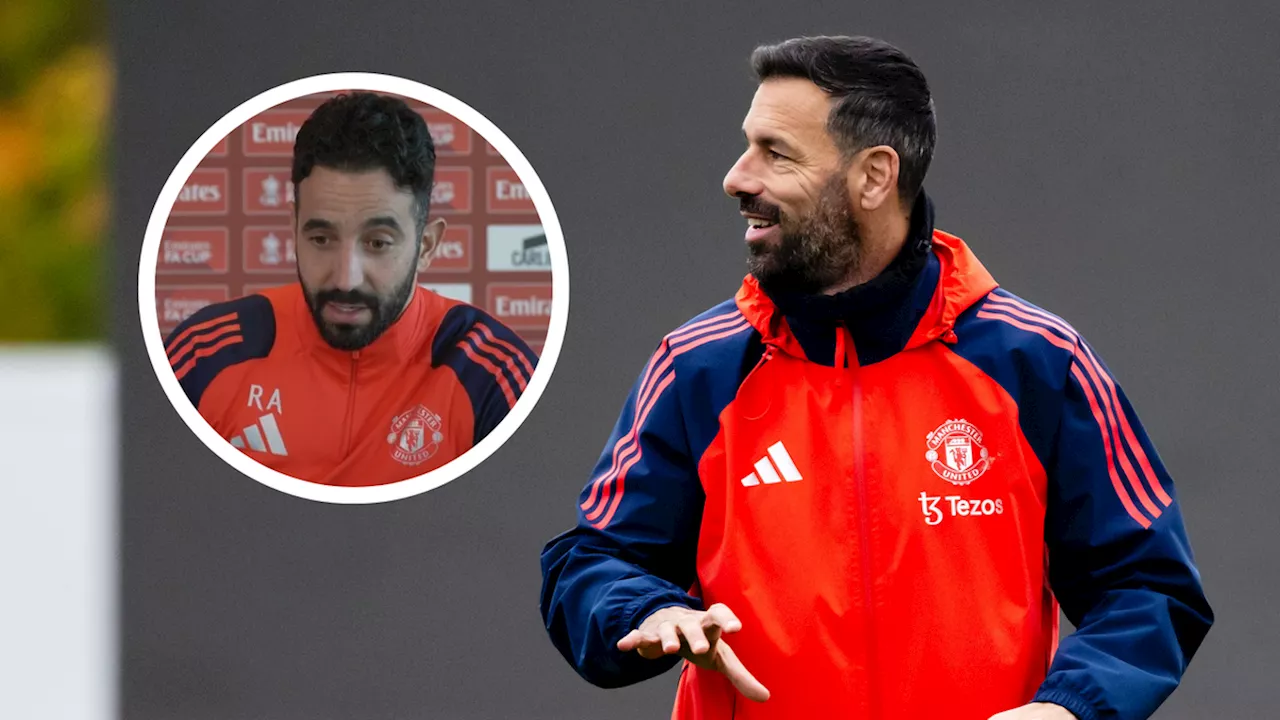 Ruben Amorim reveals real reason he axed Ruud van Nistelrooy from Man Utd coaching staff ahead of FA Cup clash