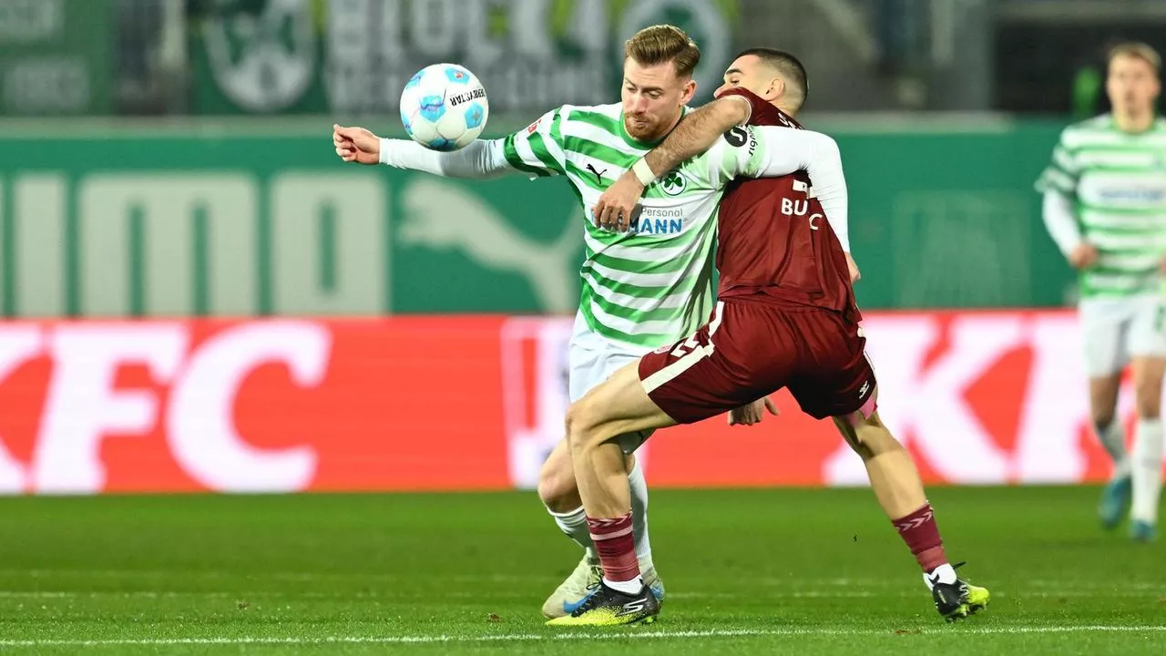 Greuther Fürth besiegt Jahn Regensburg im Kampf gegen den Abstieg