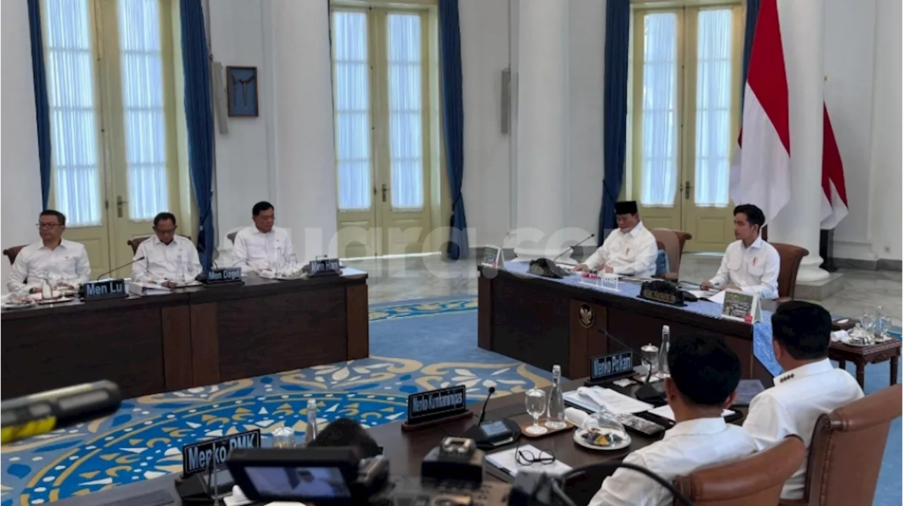 Prabowo Pimpin Sidang Perdana Dewan Pertahanan Nasional