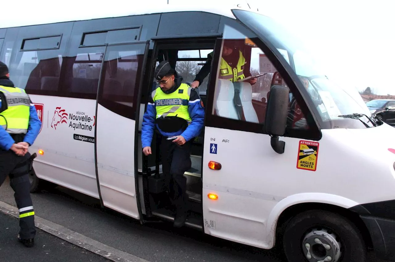 Des Contrôles Renforcés des Chauffeurs de Cars Scollaires dans la Dordogne