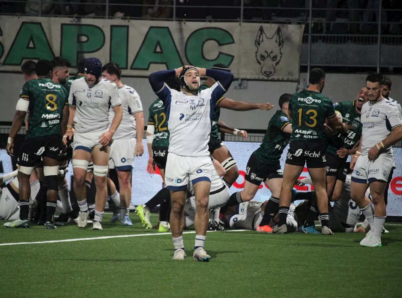 Rugby (Pro D2). Humilié dans le derby à Montauban (36-14), le SU Agen en alerte rouge