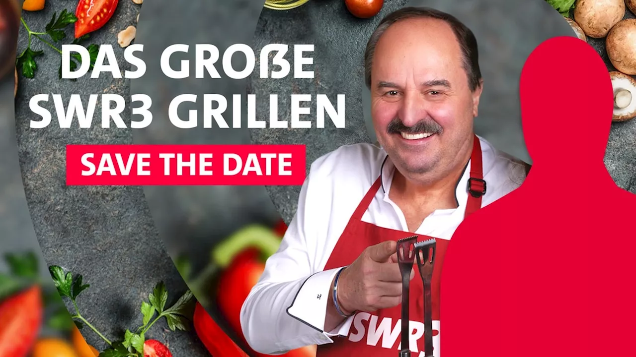 Termin fürs SWR3 Grillen 2025 mit Johann Lafer steht fest: 18.5.!