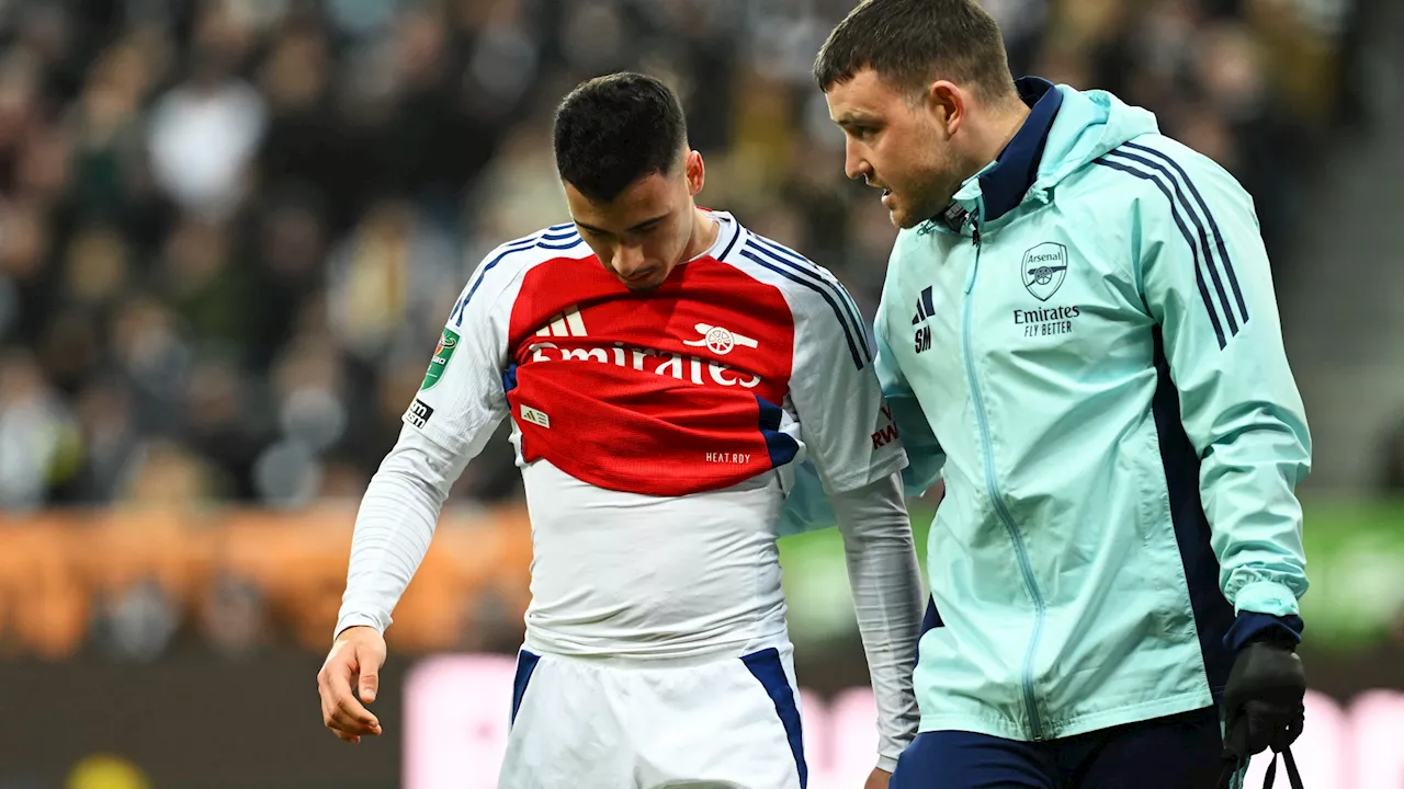 Martinelli Injury Blow for Arsenal's Double Chase