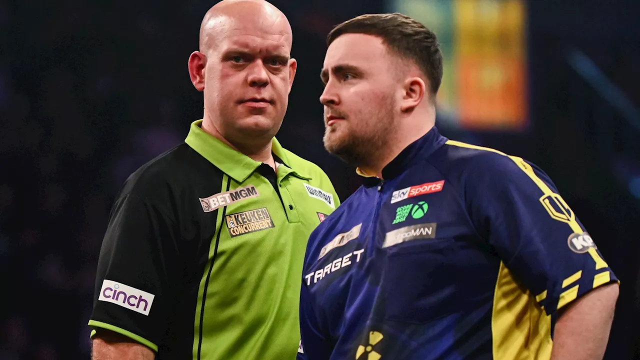 Van Gerwen Gives Littler Reality Check on Professionalism in Premier League Darts Opener