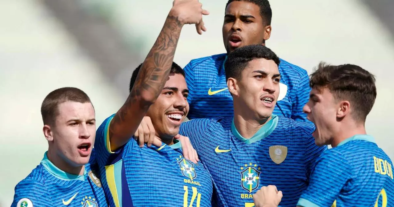 Brasil vence Colômbia por 1 a 0 e pode liderar o Sul-Americano Sub-20