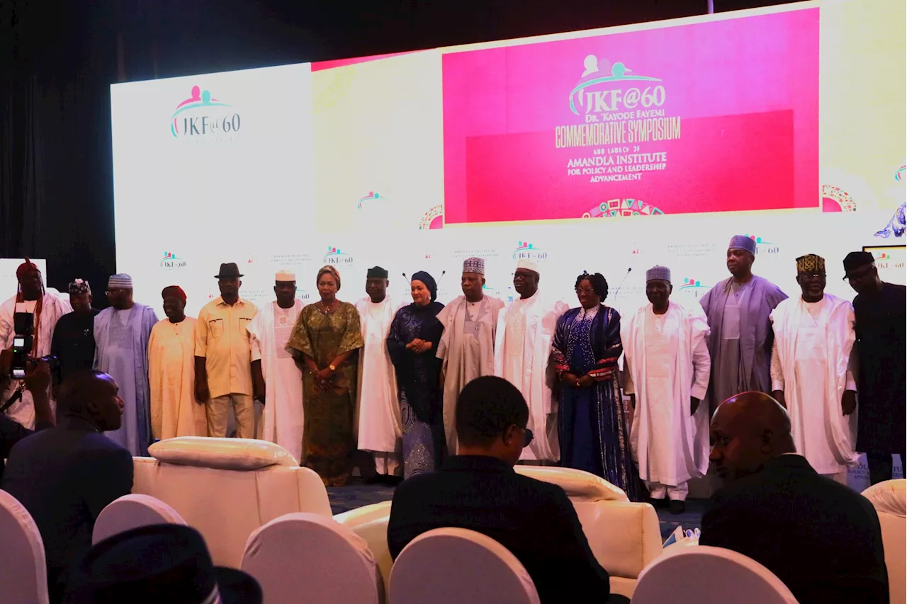 Shettima, Atiku, Saraki present as Fayemi marks 60th birthday, unveils Amandla Institute in Abuja