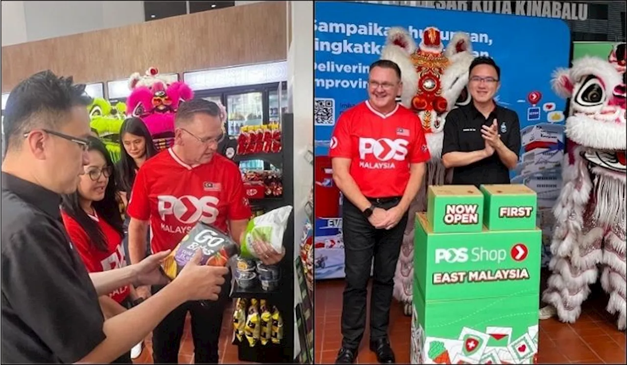 Pos Malaysia Expands Innovative Pos Shop Concept to East Malaysia