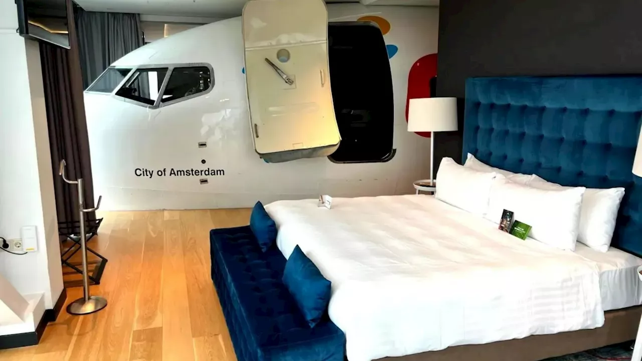 Hotel Guest Finds Giant Plane in His Room