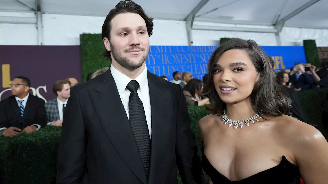 Josh Allen Wins NFL MVP as Fiancee Hailee Steinfeld Joins Celebration