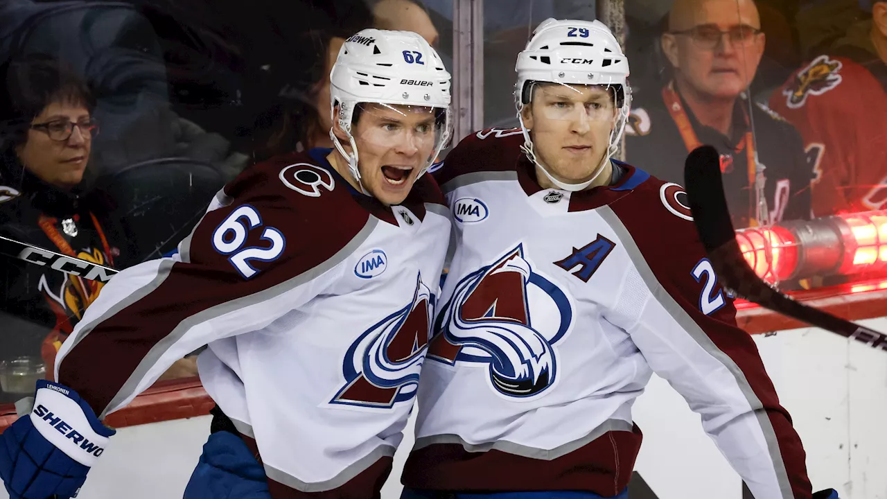 Makar's Three Assists Lead Avalanche to Win Over Flames