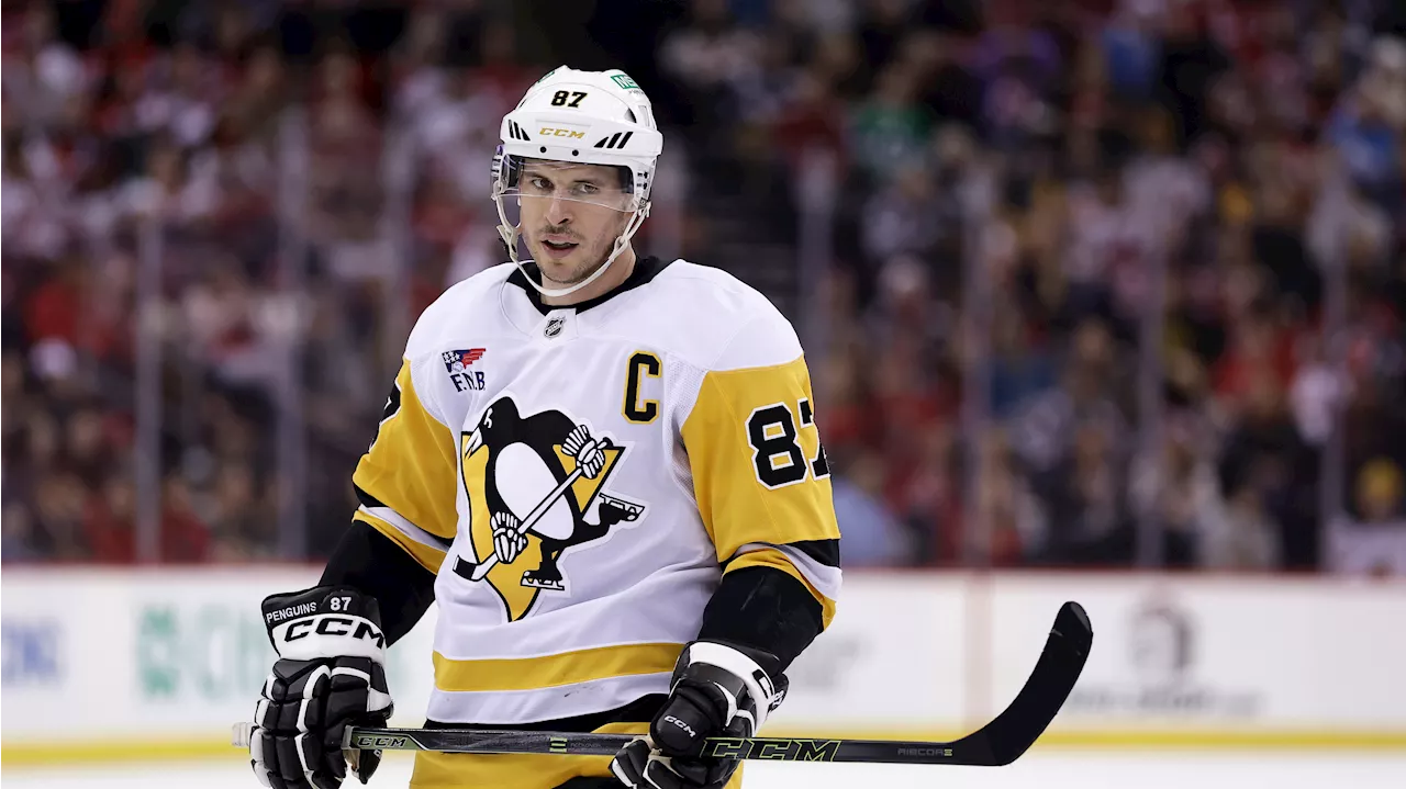 Sidney Crosby Out for Friday's Game Against Rangers