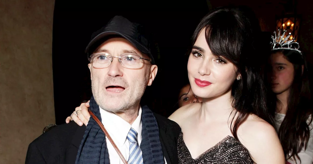 Lily Collins and Dad Phil Collins’ Ups and Downs Through the Years