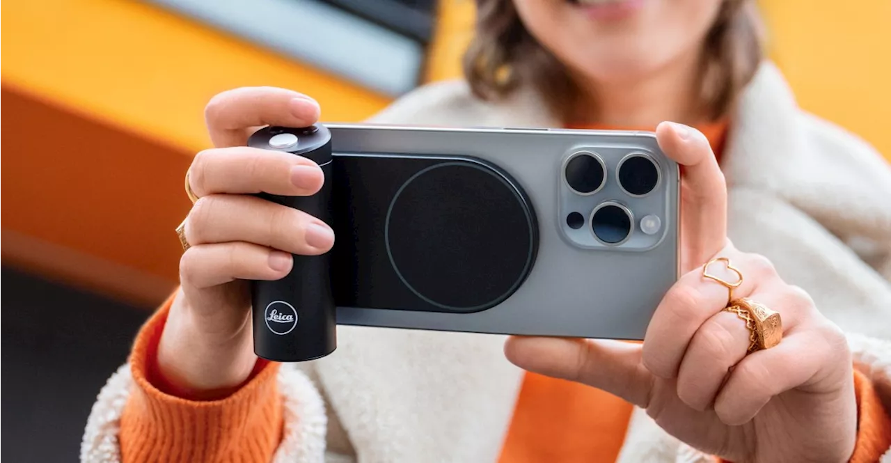 Leica's Lux Grip: DSLR-Like iPhone Grip for $329