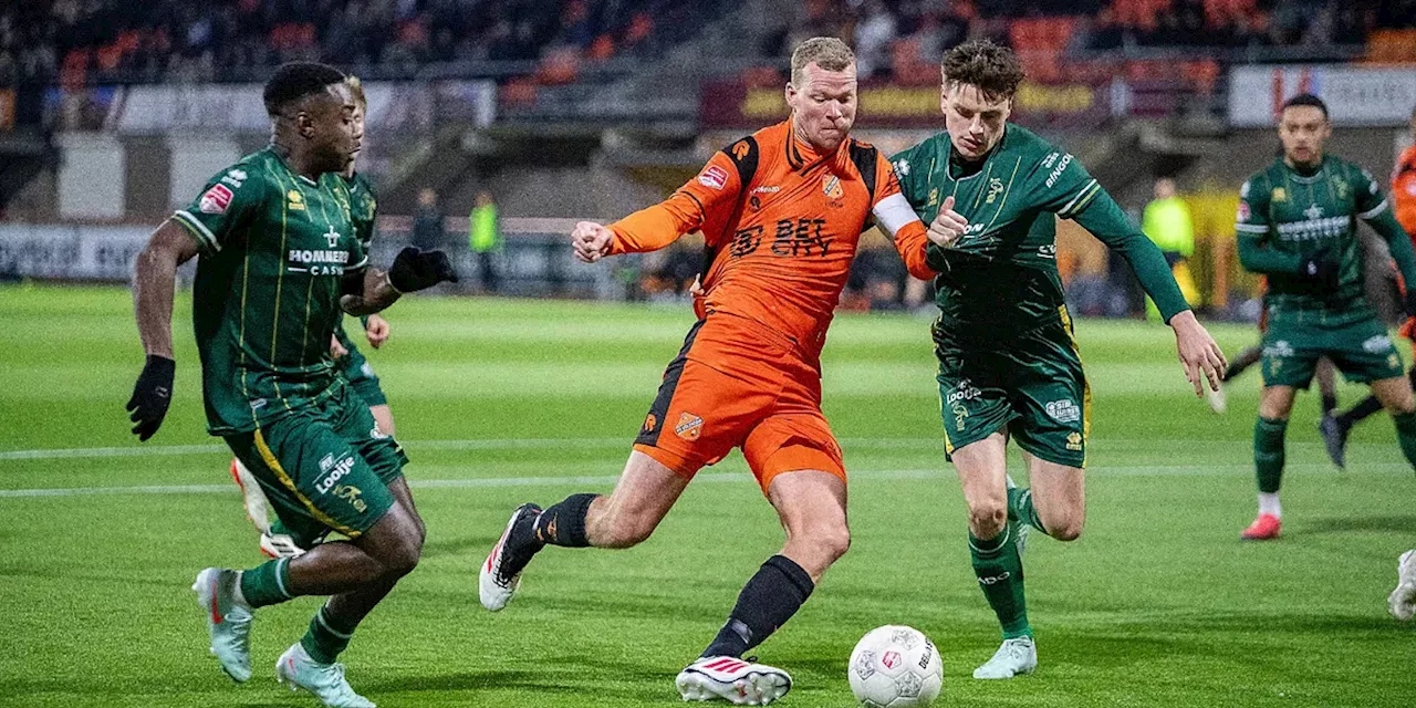 ADO Den Haag wint van Volendam, Graafschap pakt zege op Den Bosch en Roda en Jong AZ eindigen gelijk