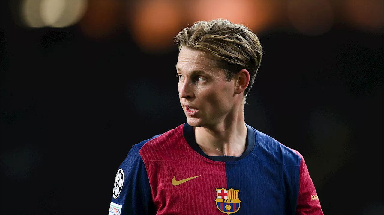 'Hansi Flick geeft clubleiding FC Barcelona kraakheldere boodschap over toekomst Frenkie de Jong'