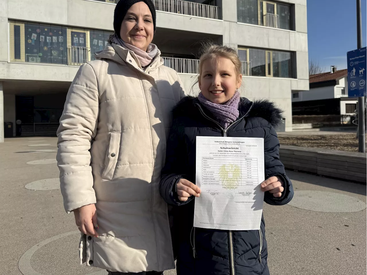 Chloes Halbjahreszeugnis und der Wechsel in die weiterführende Schule