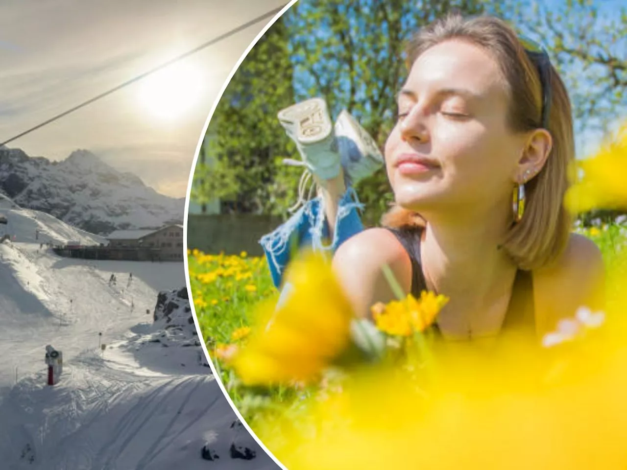 Südföhn bringt milde Temperaturen und Sonnenschein