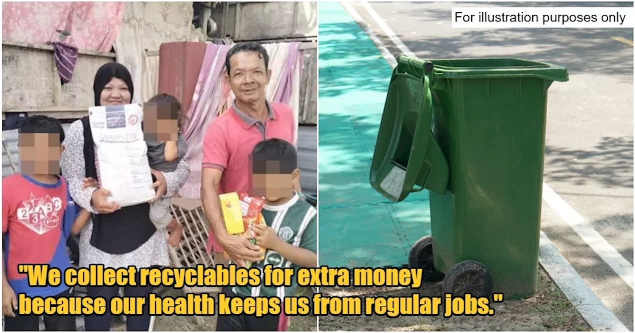 Disabled Man Collects Food From Supermarket Bins To Feed Family