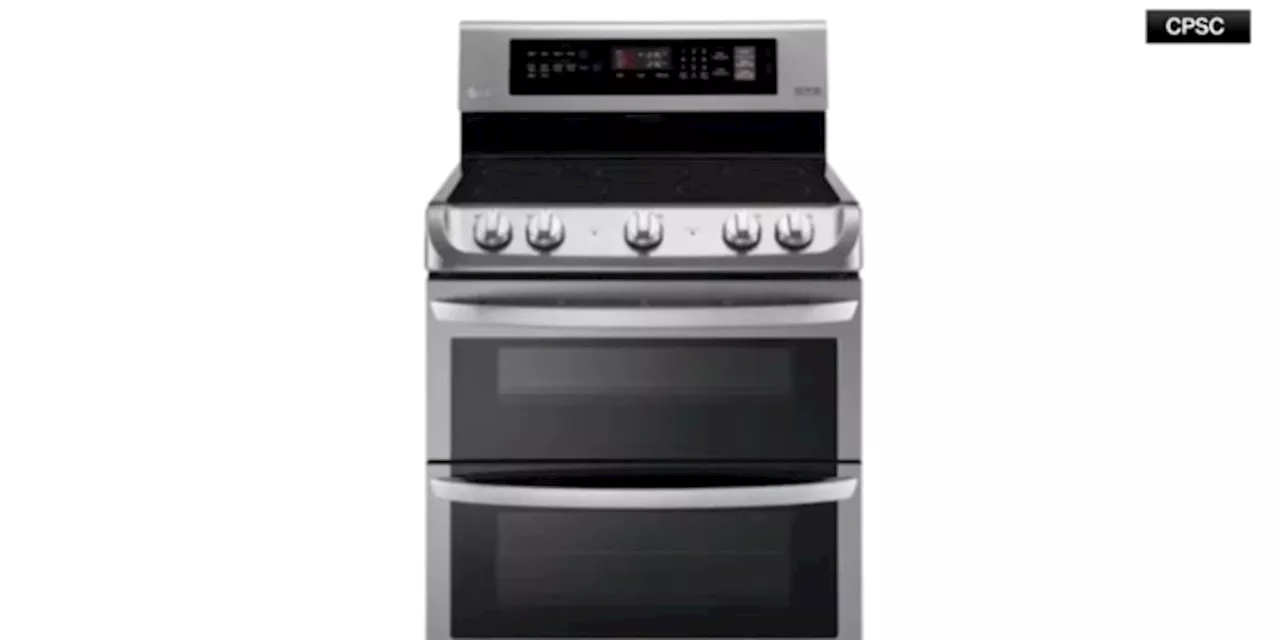 LG Recalls 500,000 Electric Ranges Due to Fire Hazard