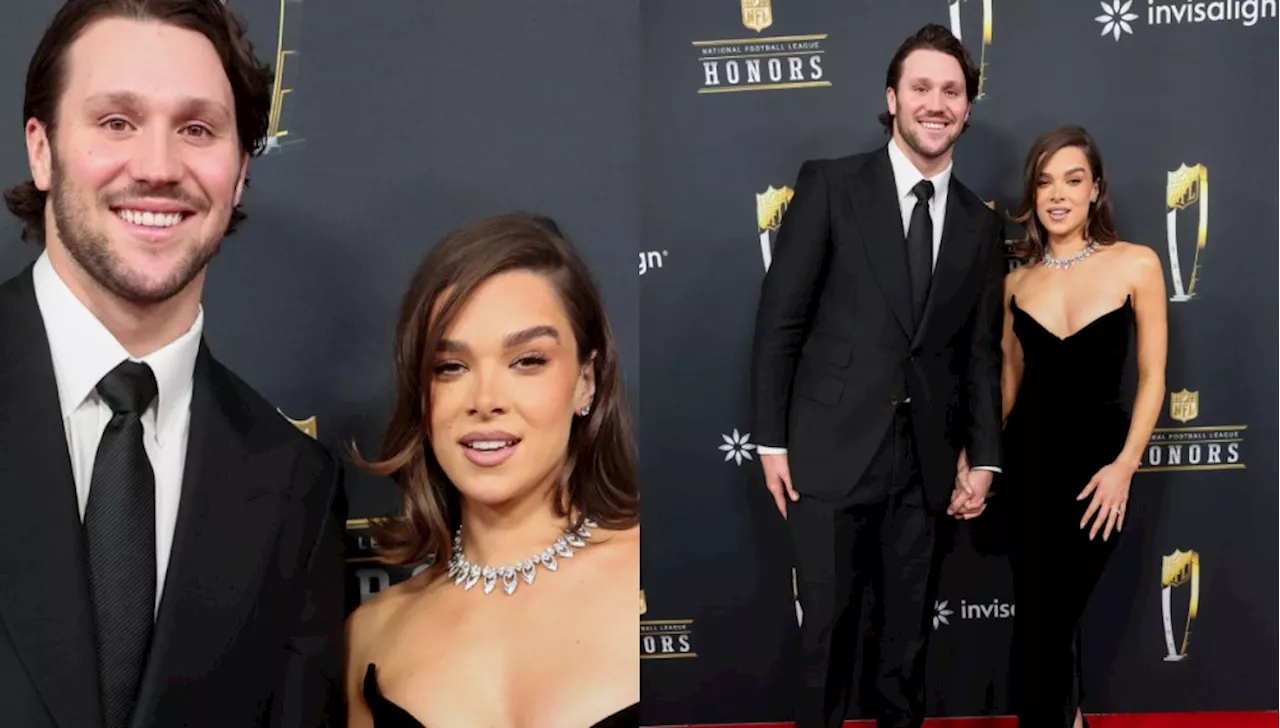 Hailee Steinfeld and Josh Allen Celebrate His NFL Honors 2025 Nomination