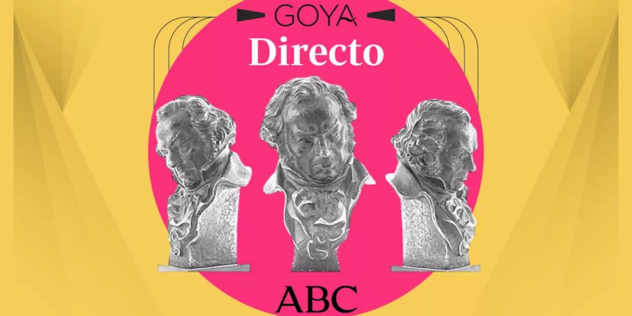 Premios Goya 2025, en directo: ganadores por categoría, actuaciones y última hora de la ceremonia en Granad...