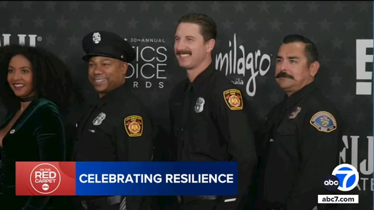 LA Firefighters Honored at Critics Choice Awards