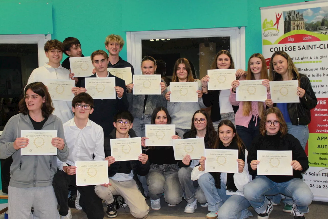 Le Collége et Lycée Saint-Clément à Cudos Célébre la Réussite de ses Élèves