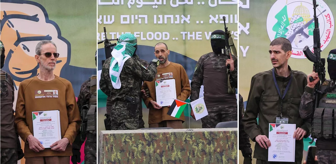 Hamas libera tre civili israeliani in cambio di 183 detenuti