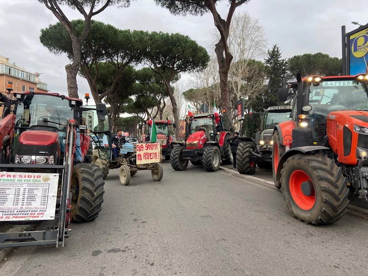 Protesta dei trattori a Roma: Ritorno al presidio per chiedere giustizia all'agricoltura italiana