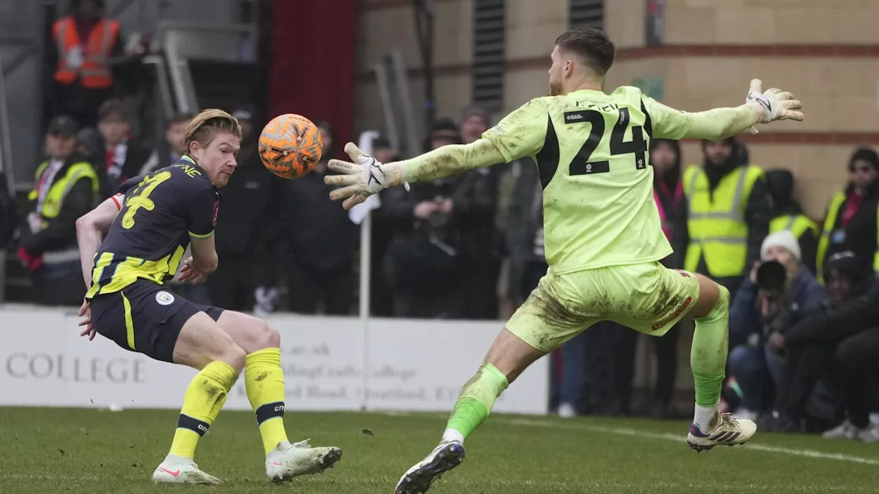 Man City given scare by third-tier Leyton Orient but advances in the FA Cup