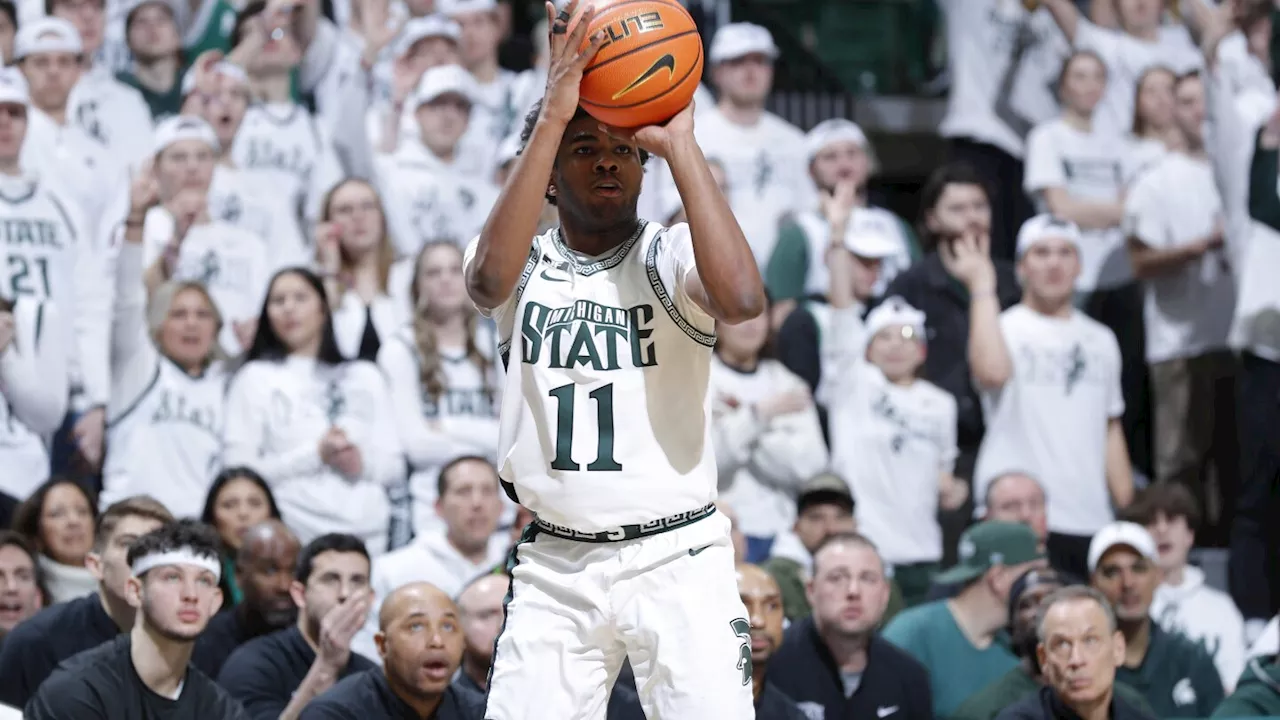 Richardson scores 29, No. 9 Michigan St comes back in 86-74 win over Oregon to tie Izzo with Knight