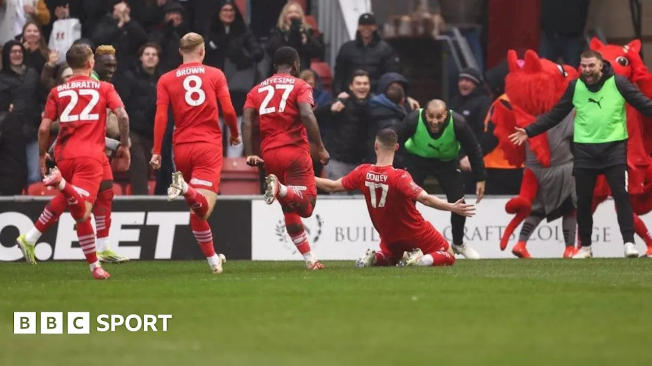 Leyton Orient's Jamie Donley Scores Stunning Goal Against Manchester City