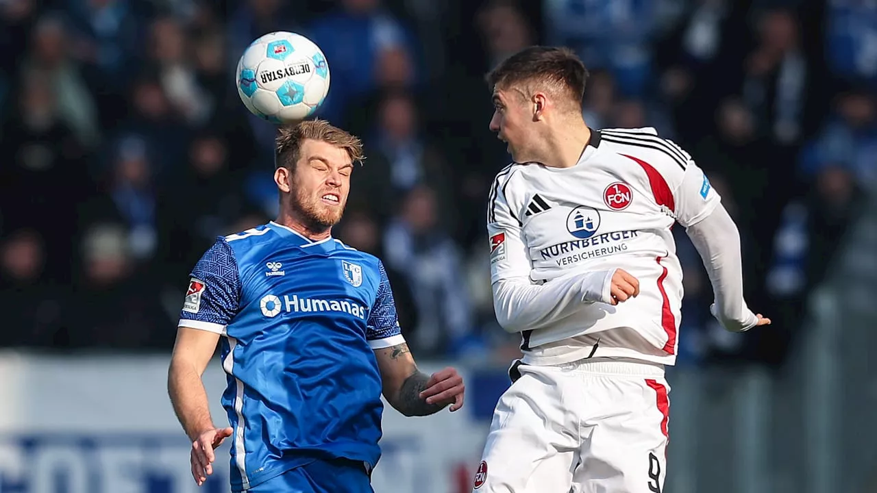 Dramatisches Sieben-Tore-Spiel: 1. FC Magdeburg unterliegt Nürnberg