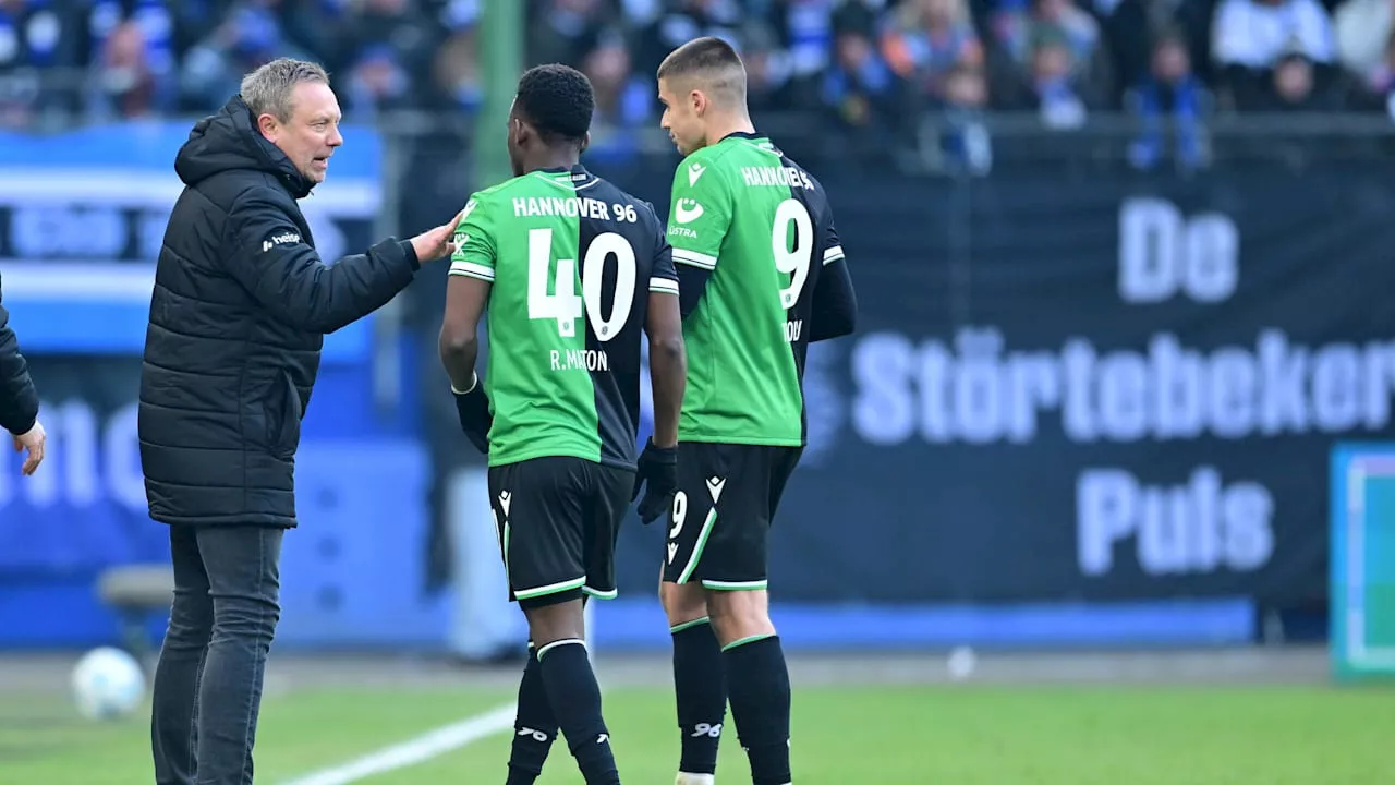 Hannover 96: Gegen Düsseldorf! Breitenreiter lässt Matondo los