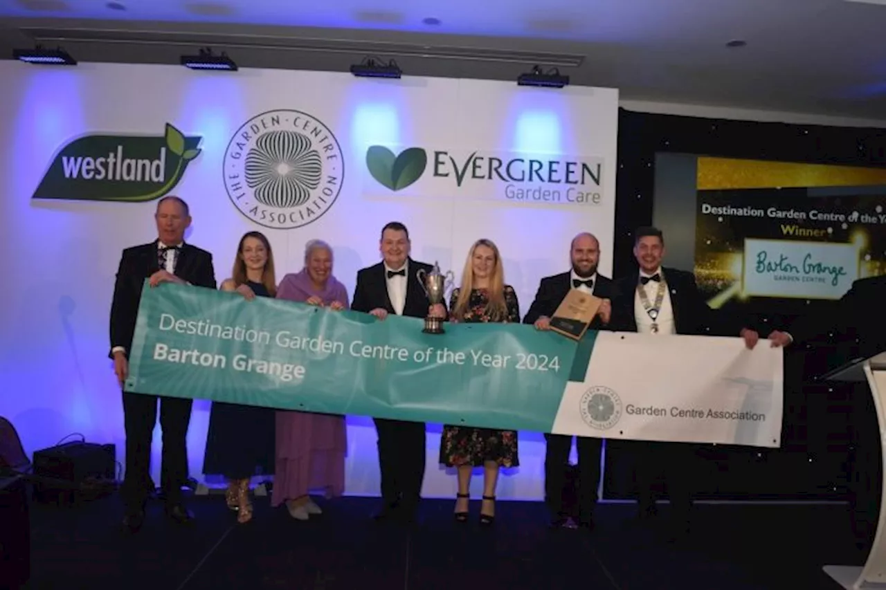 Barton Grange Garden Centre Named Destination Garden Centre of the Year