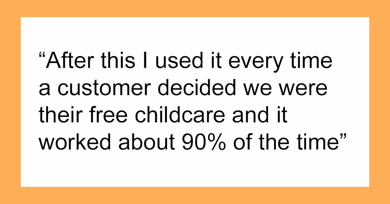 “Their Free Childcare”: Store Employee Finds A Genius Way To Make Parents Control Their Kids