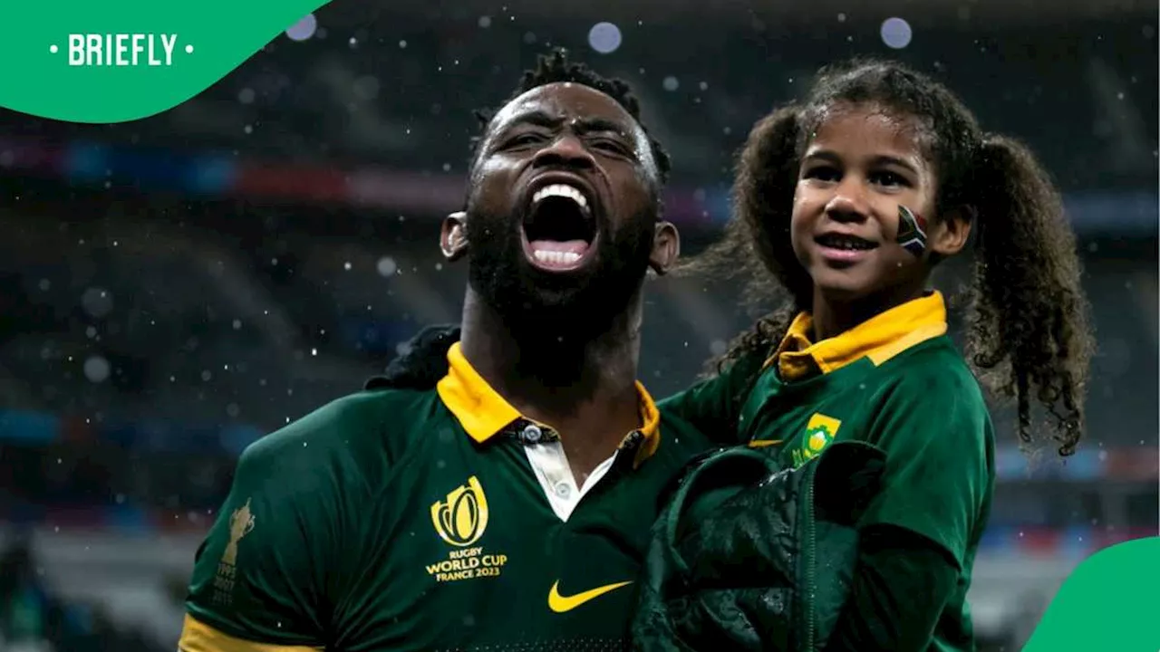 Siya Kolisi Celebrates Daughter Keziah's Sports Day Victory