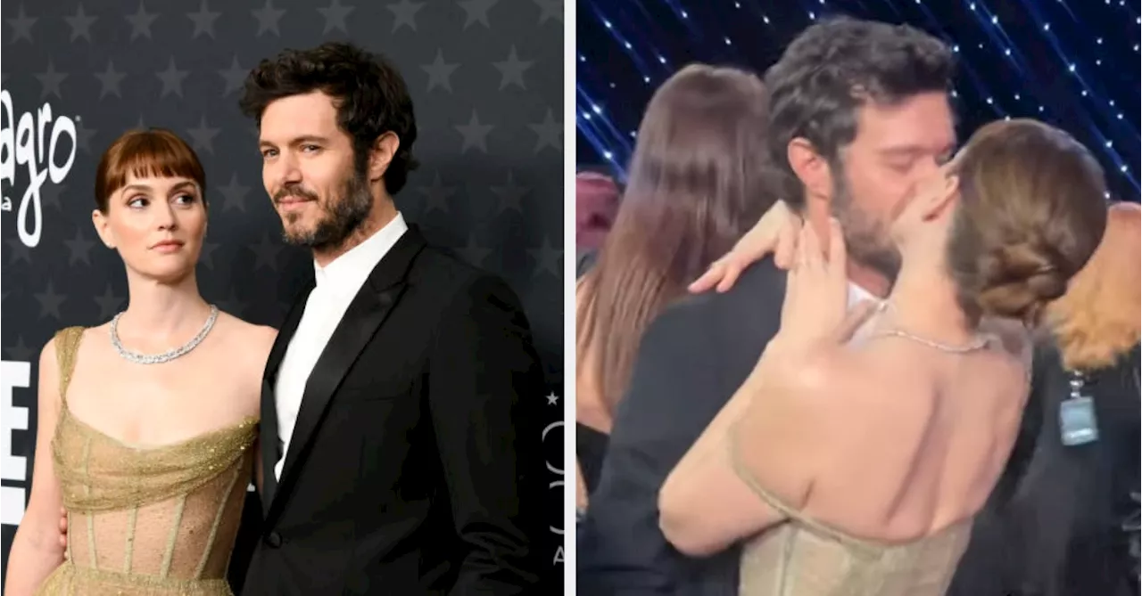 Adam Brody and Leighton Meester Ignite PDA at Critics Choice Awards